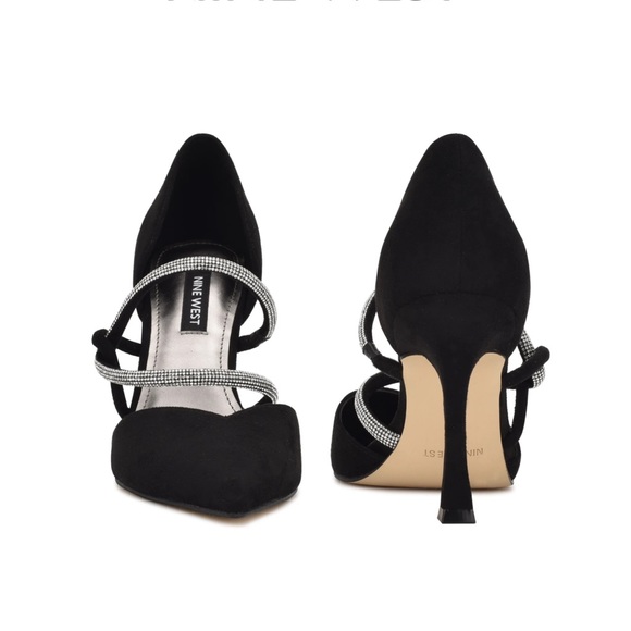 NINE WEST SPARKLY HEELS - Picture 2 of 3